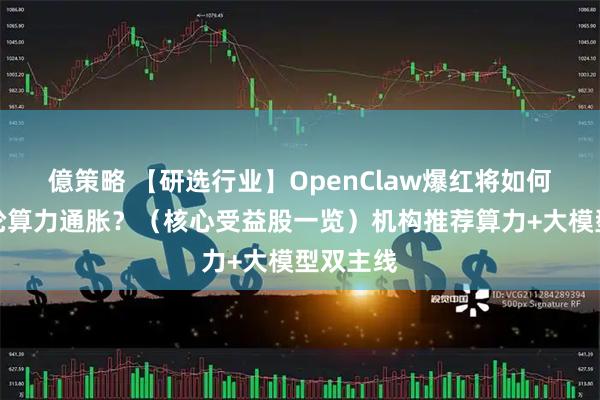 億策略 【研选行业】OpenClaw爆红将如何引爆下轮算力通胀？（核心受益股一览）机构推荐算力+大模型双主线