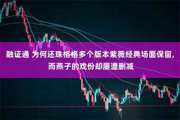 融证通 为何还珠格格多个版本紫薇经典场面保留, 而燕子的戏份却屡遭删减